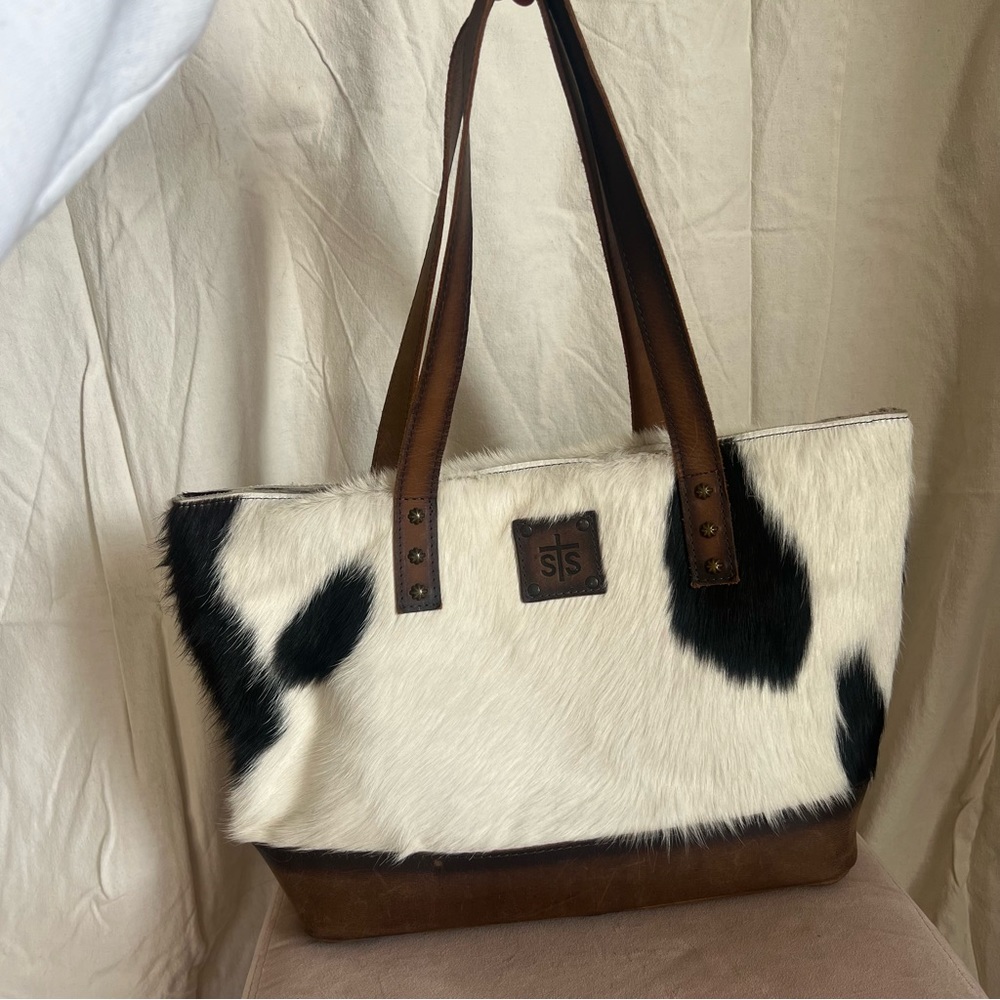 STS cowhide purse conceal carry
